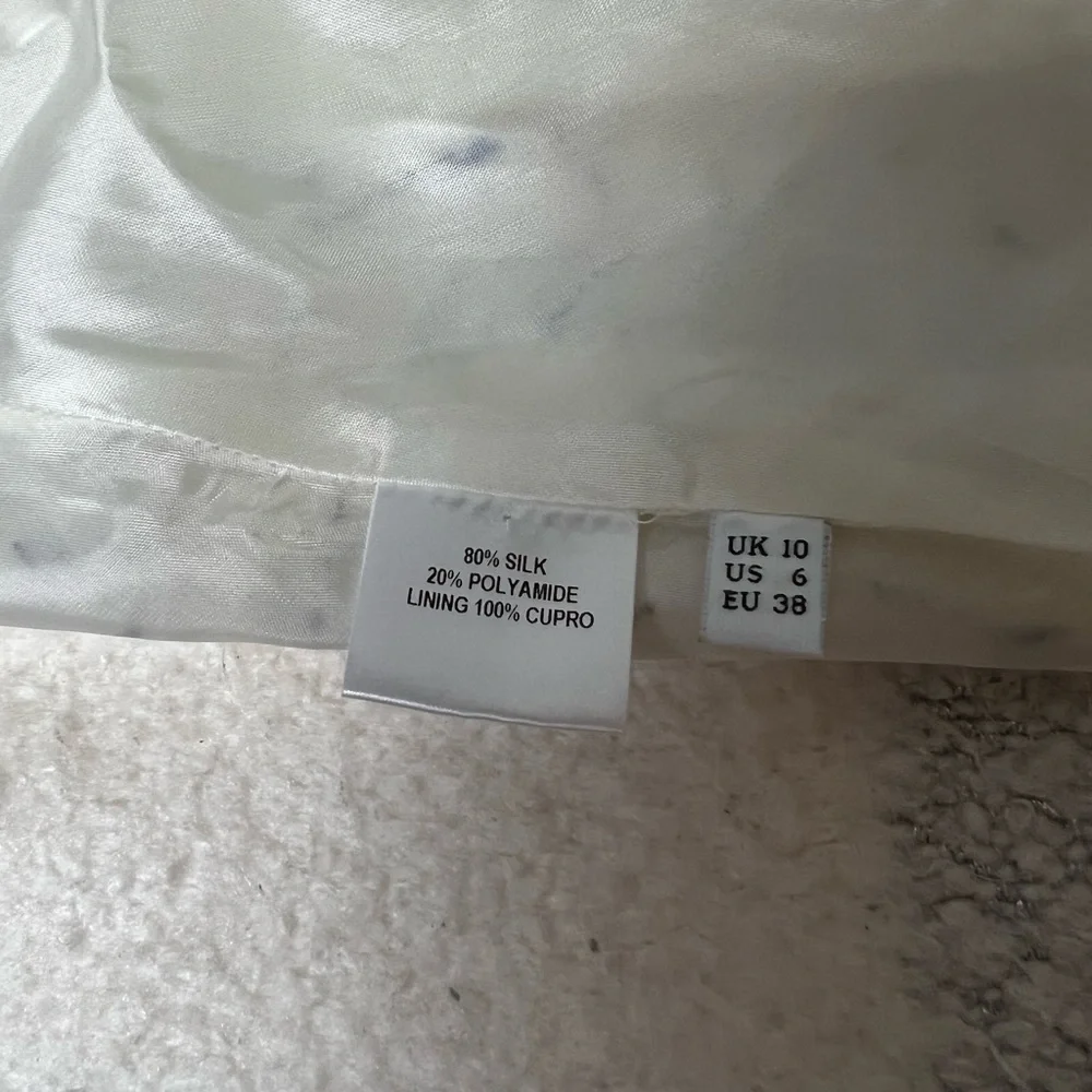 J.W. Anderson Crinkled Silk A-Line Skirt - Picture 6 of 7